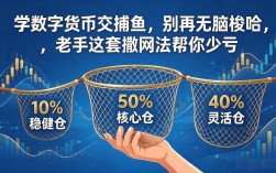 学数字货币交捕鱼，别再无脑梭哈，老手这套撒网法帮你少亏