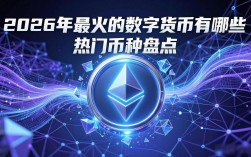 2026年最火的数字货币有哪些 热门币种盘点