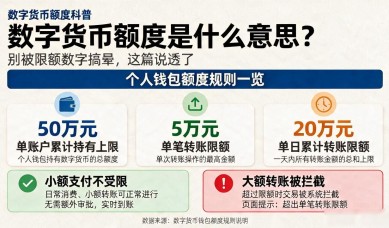 数字货币额度是什么意思？别被限额数字搞晕，这篇说透了