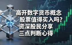 高开数字货币概念股票值得买入吗？资深股民分享三点判断心得