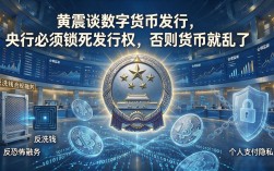 黄震谈数字货币发行，央行必须锁死发行权，否则货币就乱了