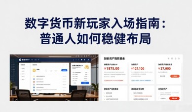数字货币新玩家入场指南：普通人如何稳健布局