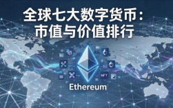 全球七大数字货币：市值与价值排行