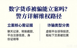 数字货币被骗能立案吗？警方详解维权路径