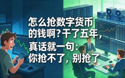 怎么抢数字货币的钱啊？干了五年，真话就一句：你抢不了，别抢了