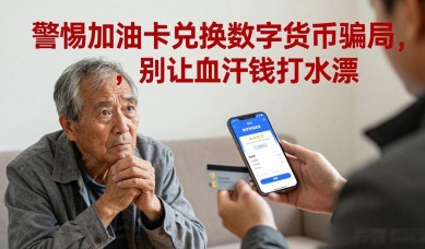 警惕加油卡兑换数字货币骗局，别让血汗钱打水漂