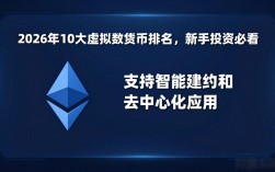 2026年10大虚拟数字货币排名，新手投资必看