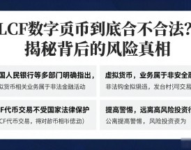 LCF数字货币到底合不合法？揭秘背后的风险真相