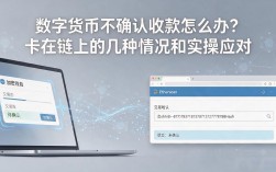 数字货币不确认收款怎么办？卡在链上的几种情况和实操应对