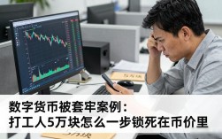 数字货币被套牢案例：打工人5万块怎么一步步锁死在币价里