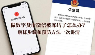 做数字货币微信被冻结了怎么办？解冻步骤和预防方法一次讲清
