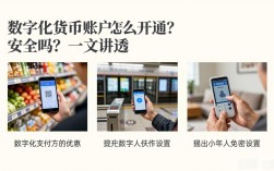 数字化货币账户怎么开通？安全吗？一文讲透