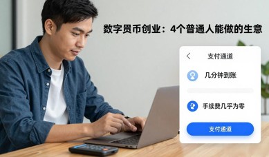 数字货币创业：4个普通人能做的生意
