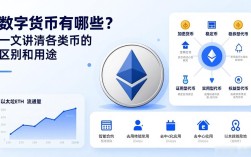 数字货币有哪些？一文讲清各类币的区别和用途