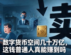 数字货币空间几十万亿，这钱普通人真能赚到吗