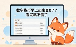 数字货币早上起来变0了？看完就不慌了
