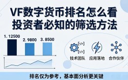 VF数字货币排名怎么看 投资者必知的筛选方法