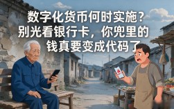 数字化货币何时实施？别光看银行卡，你兜里的钱真要变成代码了