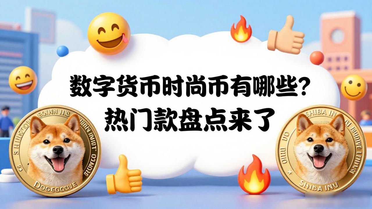数字货币圈的时尚币是什么 典型时尚币Dogecoin介绍 靠梗流行的数字货币Shiba Inu_数字货币时尚币有哪些