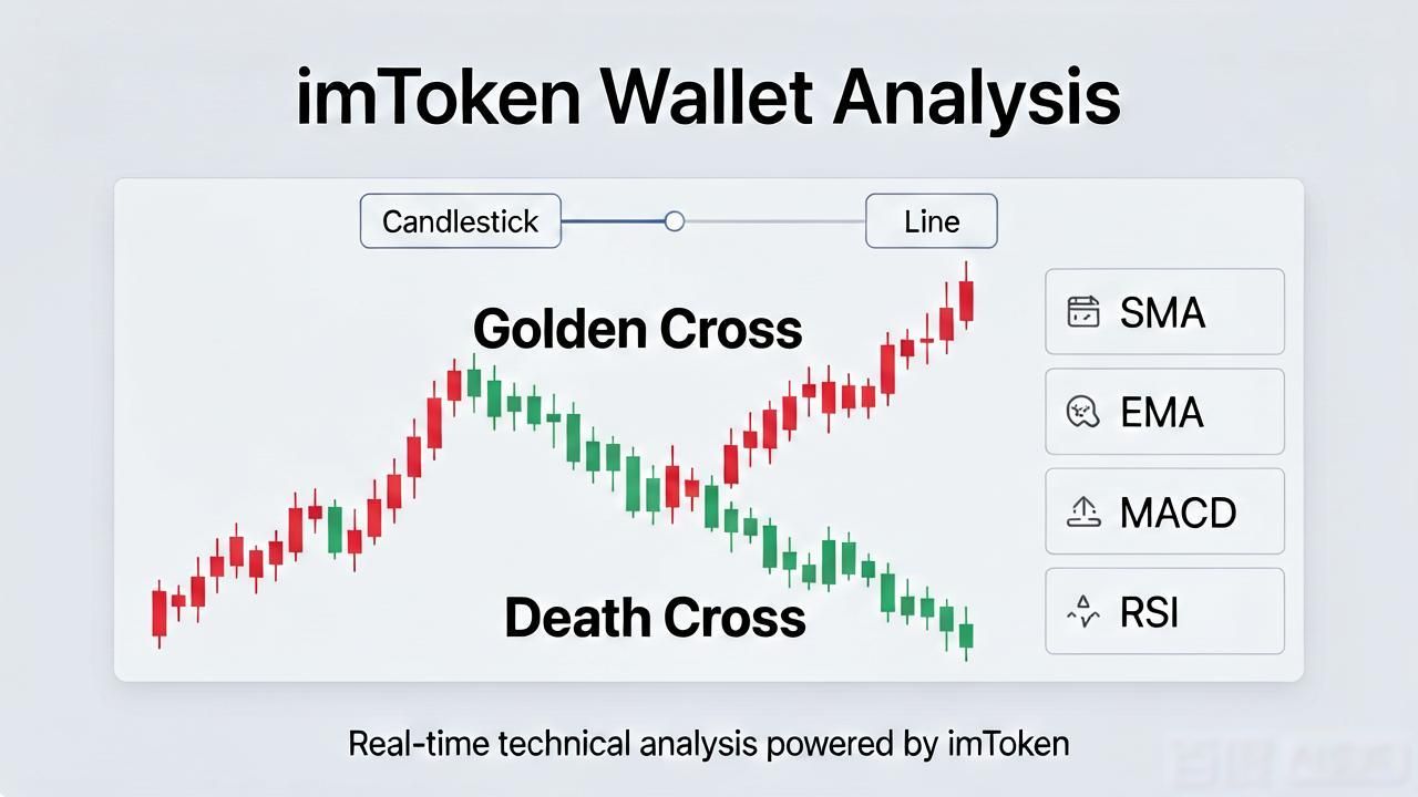 在imToken钱包官方版中如何使用市场分析工具?_imToken钱包行情分析_imToken代币K线图分析