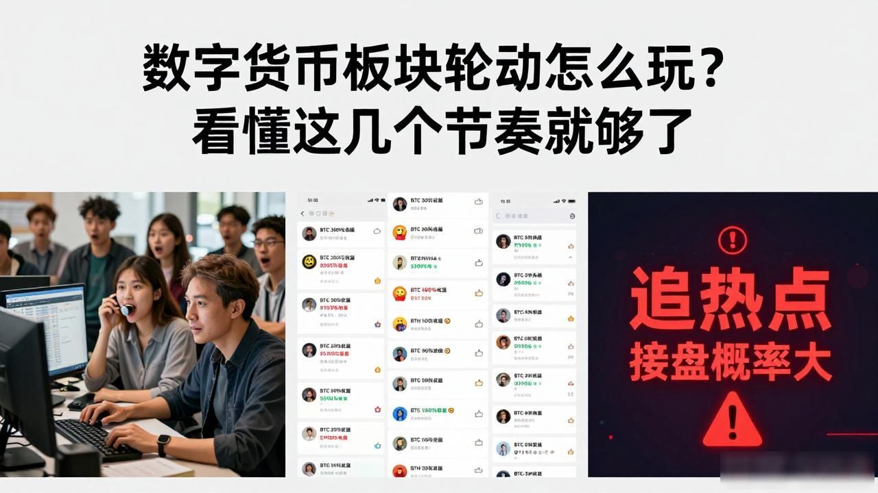数字货币板块轮动_数字货币行情轮动规律_数字货币轮动节奏与情绪周期