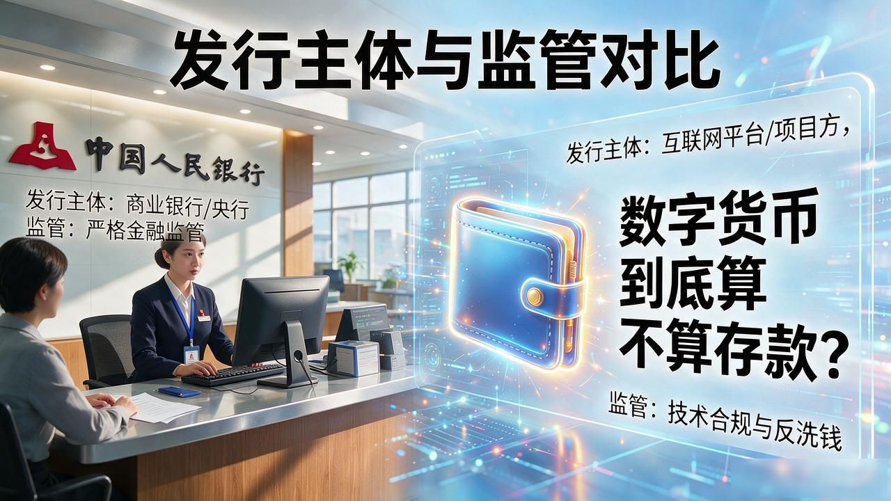 数字货币算存款么_数字货币不是存款_存款保险条例保护