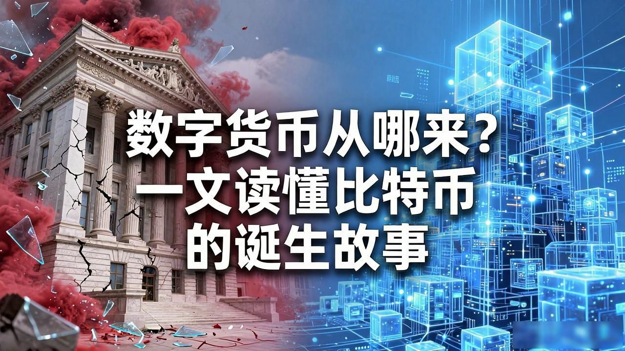 数字货币根源_数字货币诞生的技术基础与深层原因_2008年金融危机与数字货币诞生