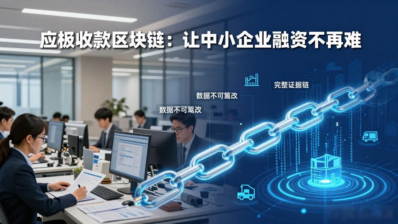 区块链技术助力应收账款数字化_区块链智能合约提升企业财务流程效率_应收账款区块链