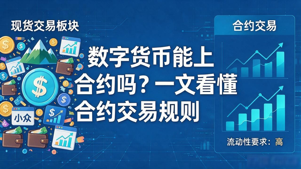 数字货币都能上合约吗_数字货币合约交易上线标准_新手如何选择合约交易币种