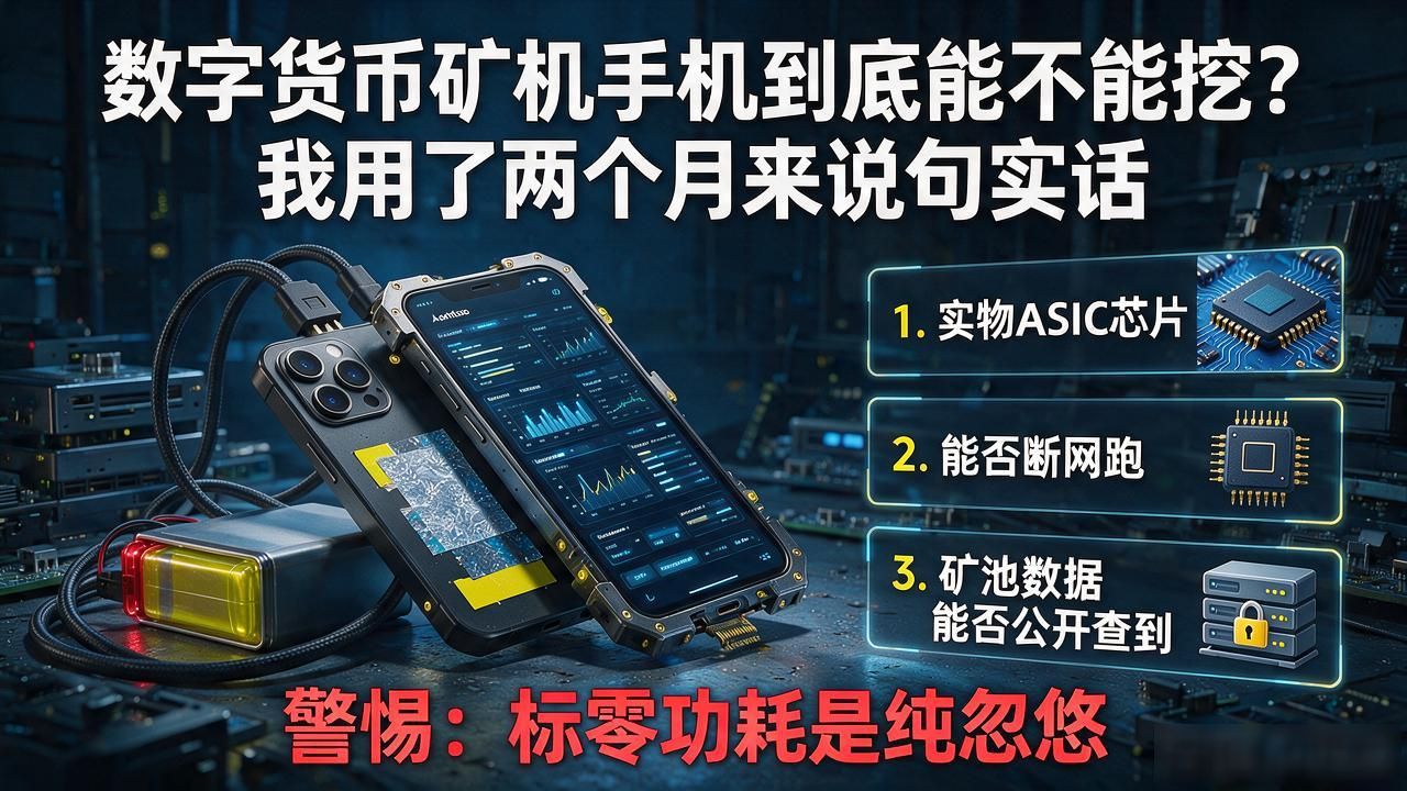 数字货币矿机手机_矿机手机真实收益_矿机手机骗局识别