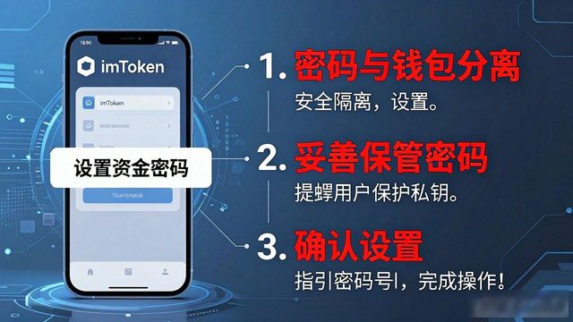 完善账户信息_imToken官方下载过程中如何设置资金密码,确保您的账户资料得到妥善保护。_关于妥善保管账户密码的提示