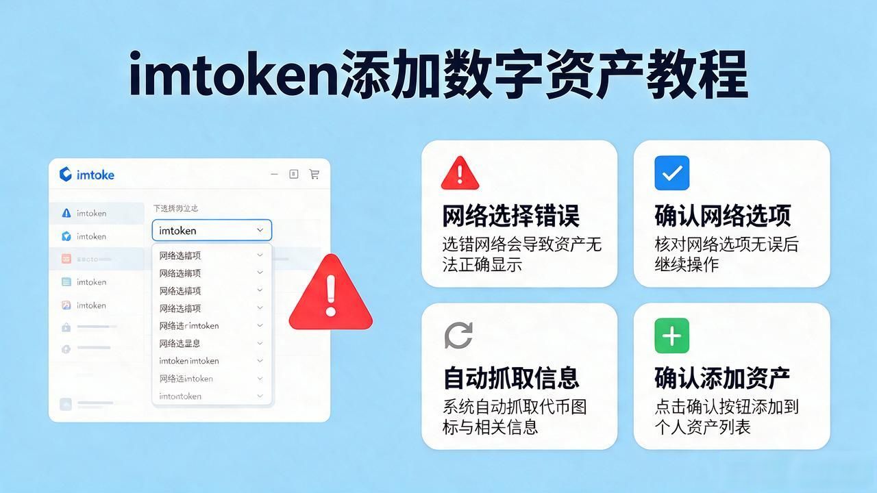 imtoken手动添加新币种操作步骤_imtoken添加小众数字资产方法_imtoken 添加数字资产