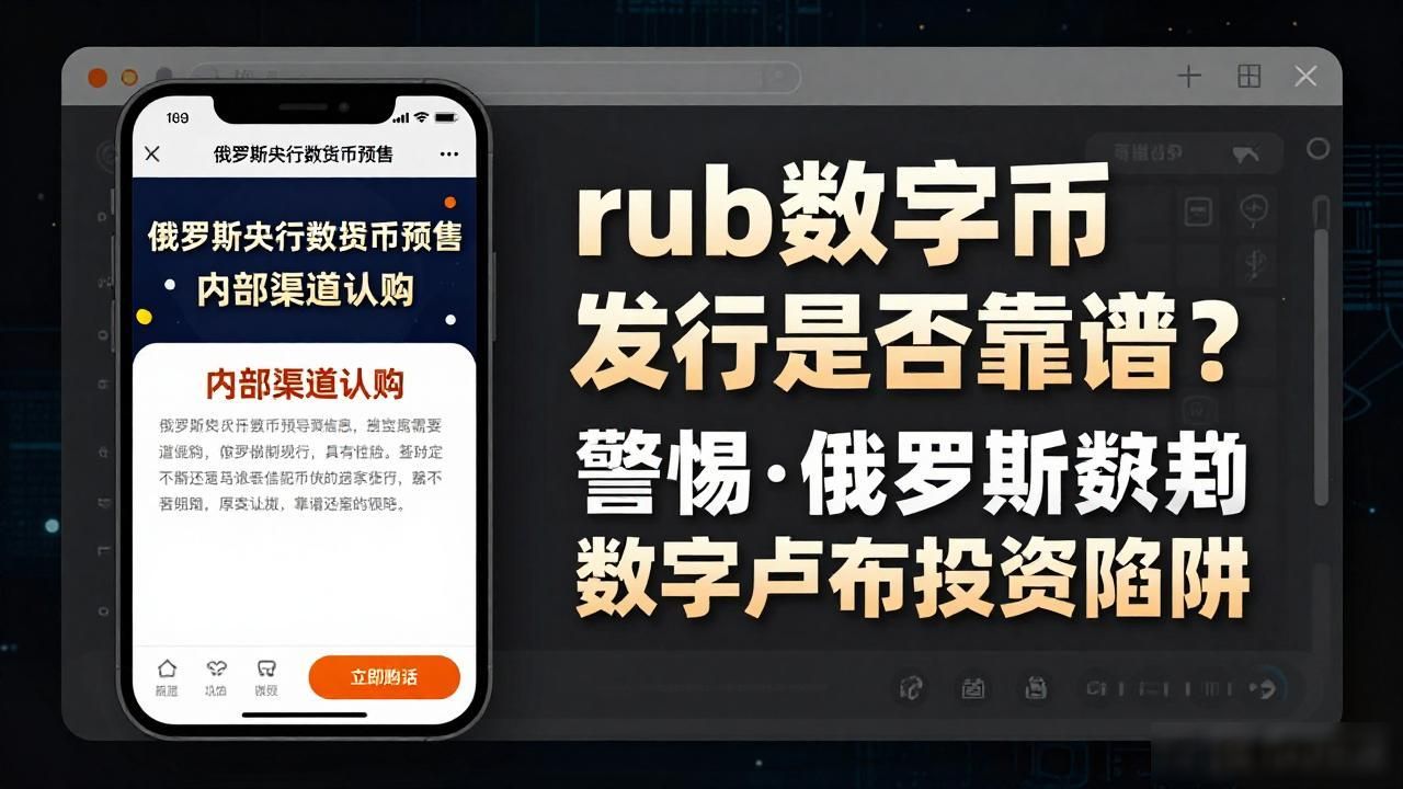 rub数字货币发行_rub数字货币投资风险_数字卢布官方认购风险提示