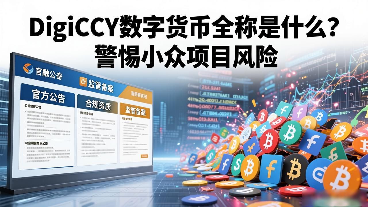 digiccy数字货币全称_新兴数字货币投资注意事项_DigiCCY数字货币风险提示