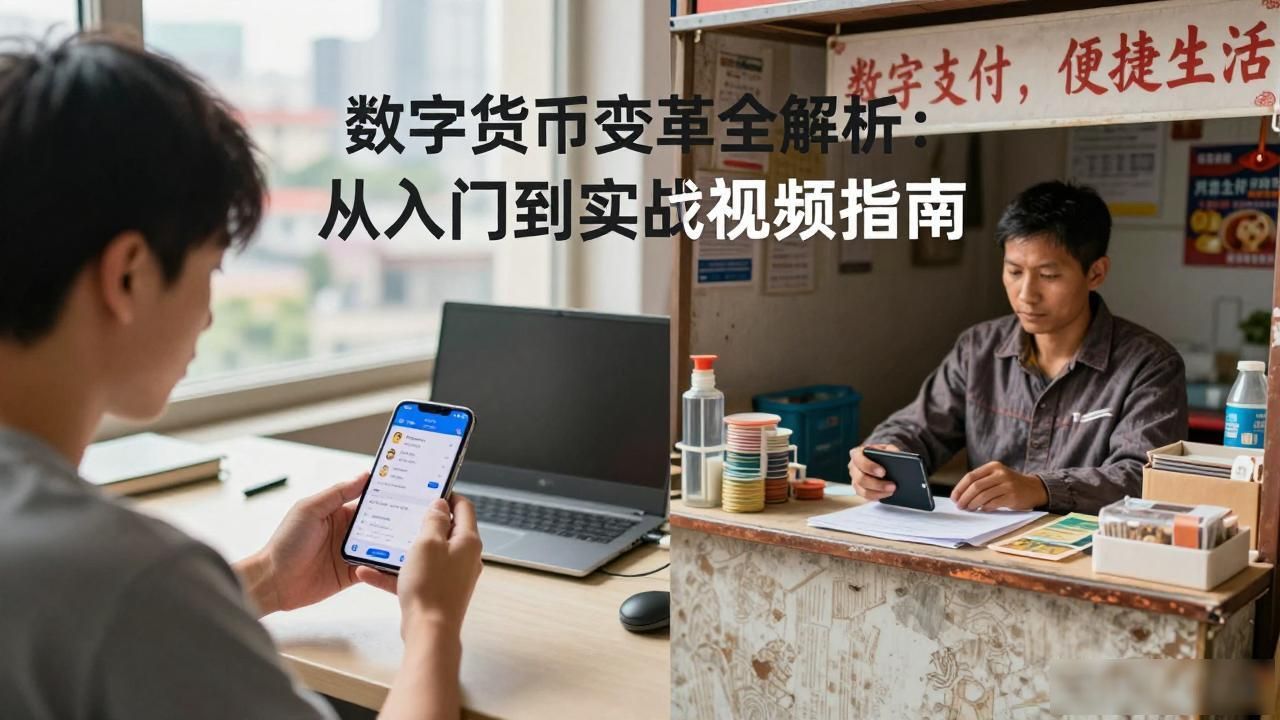 数字货币核心逻辑与实战指南_数字货币变革的视频_央行数字货币试点落地解析