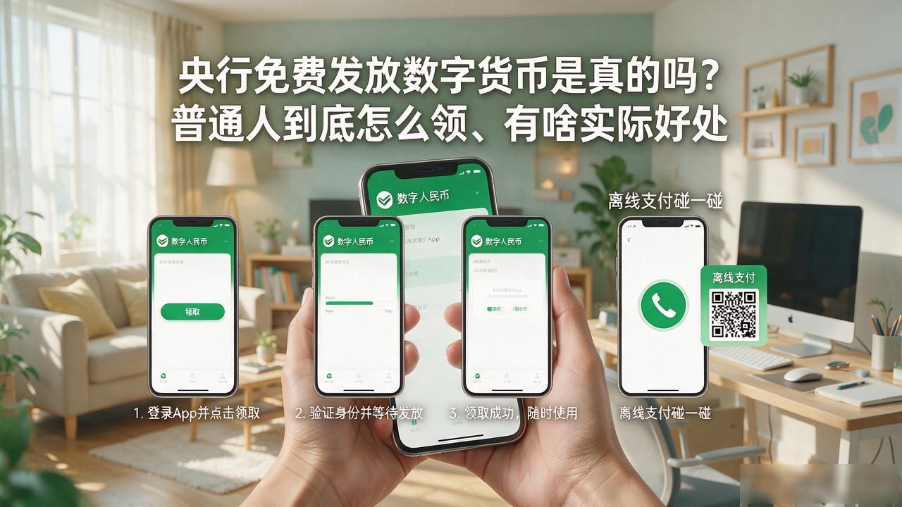 数字人民币红包真实情况_数字人民币如何使用_央行免费发放数字货币