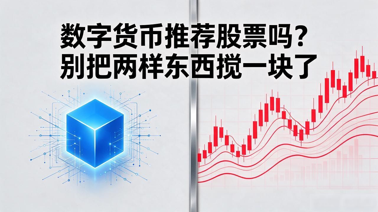 数字货币能不能推荐股票 数字货币和股票的底层逻辑区别 数字货币与股票的投资风险差异_数字货币推荐股票吗