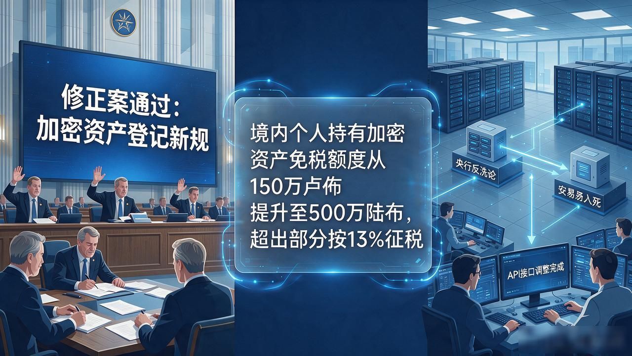 俄罗斯数字卢布试点_俄国数字货币最新消息_加密资产登记新修正案