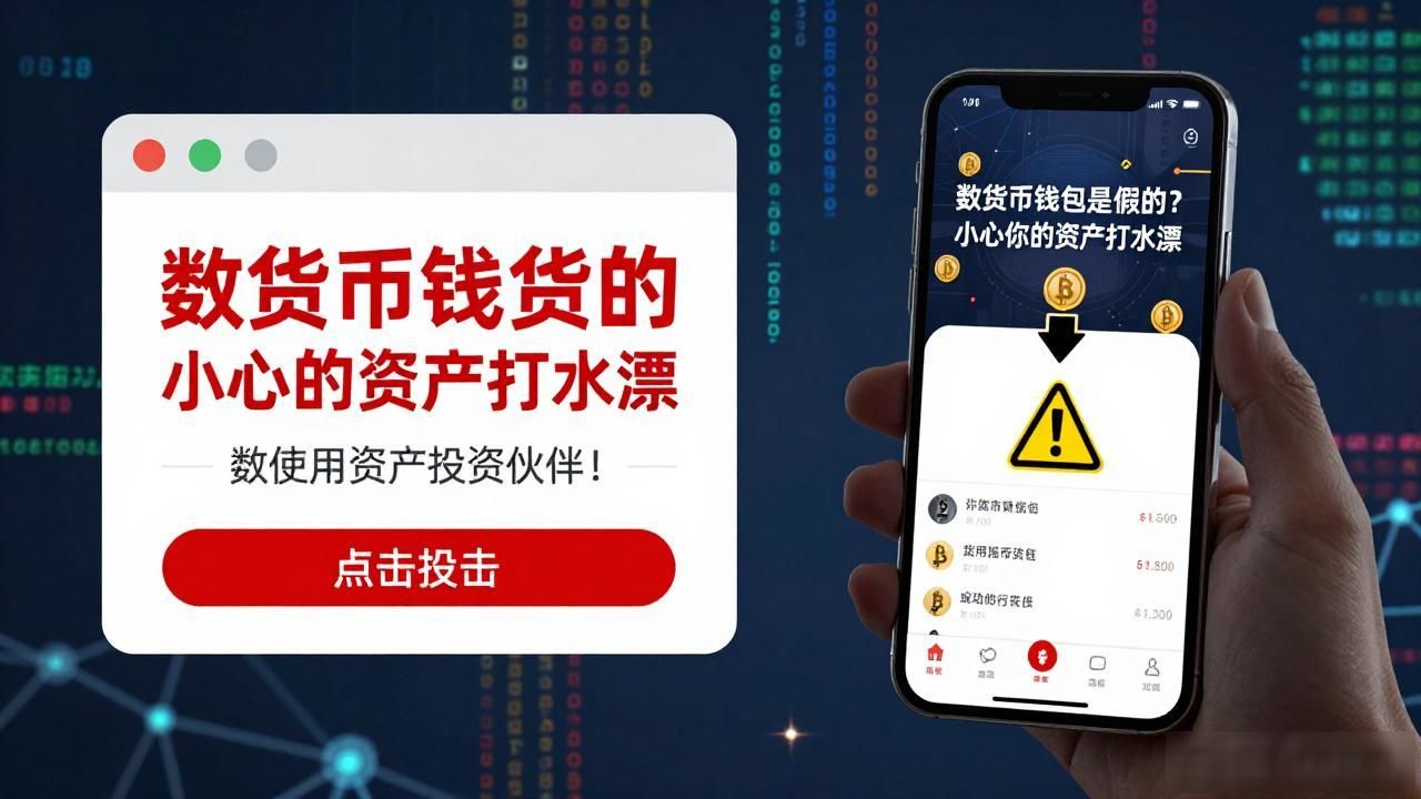 假钱包被骗数字货币_防范数字货币钱包骗局_假数字货币钱包诈骗