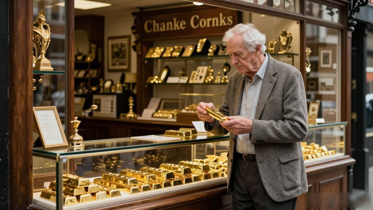 伦敦金融城贵金属店老板谈数字货币与黄金投资_年轻人买比特币还是实物黄金_英国数字货币黄金