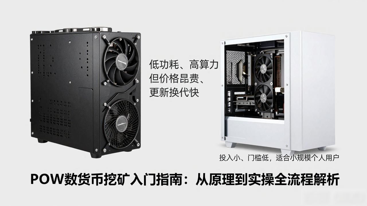 POW挖矿原理与入门方法_主流加密货币POW挖矿机制_pow数字货币挖矿