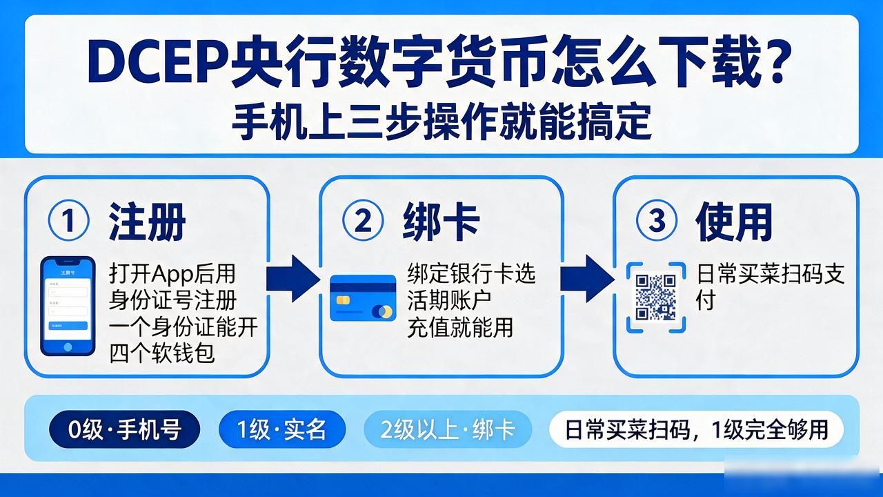 dcep央行数字货币怎么下载_数字人民币怎么下载_央行数字货币下载渠道