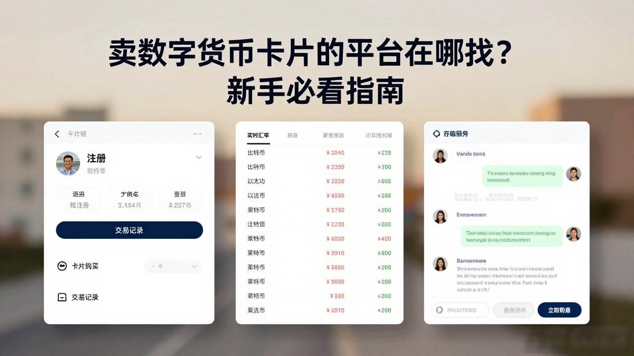 数字货币卡片交易平台_安全合规的数字货币卡片平台_卖数字货币卡片的平台