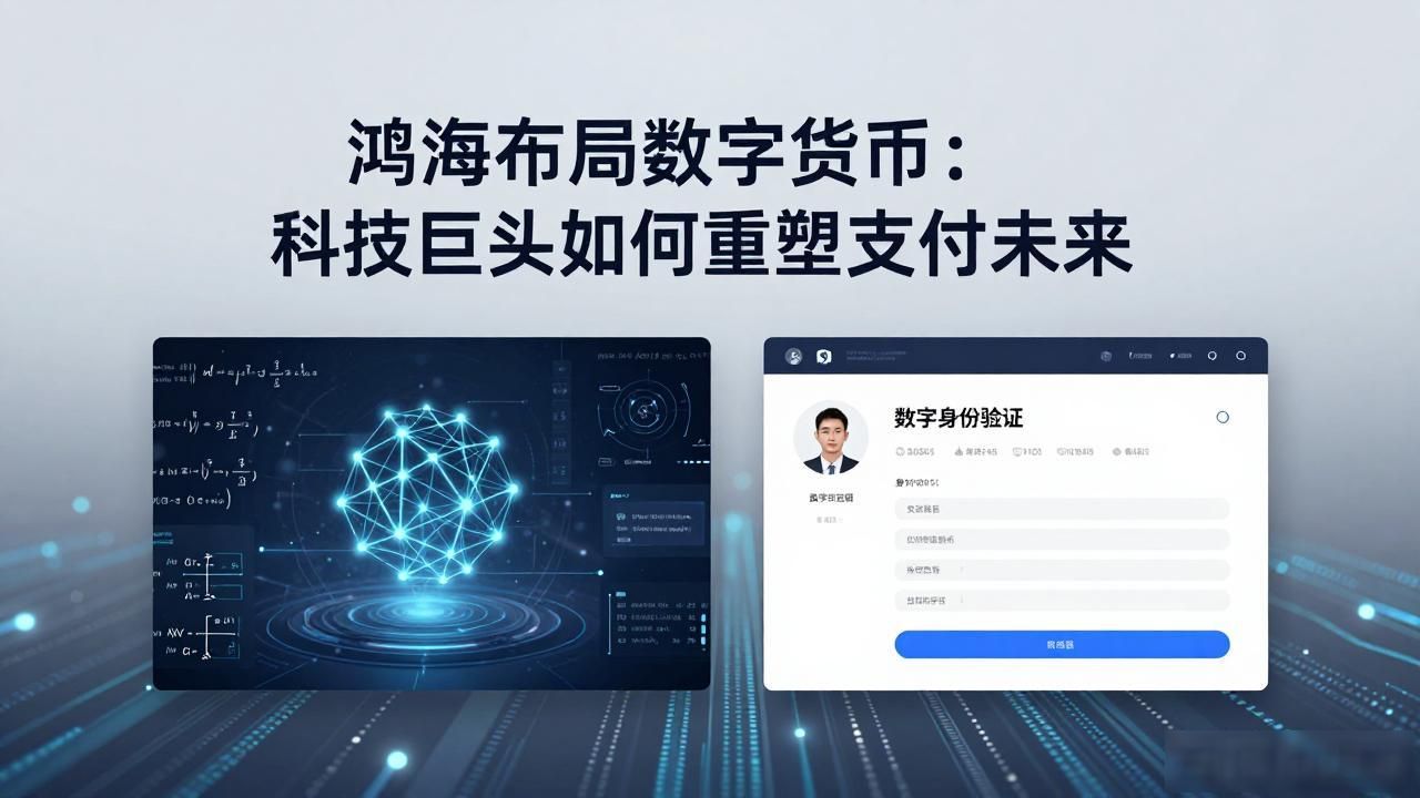 数字货币 鸿海_鸿海精密 区块链供应链金融 CBDC跨境支付