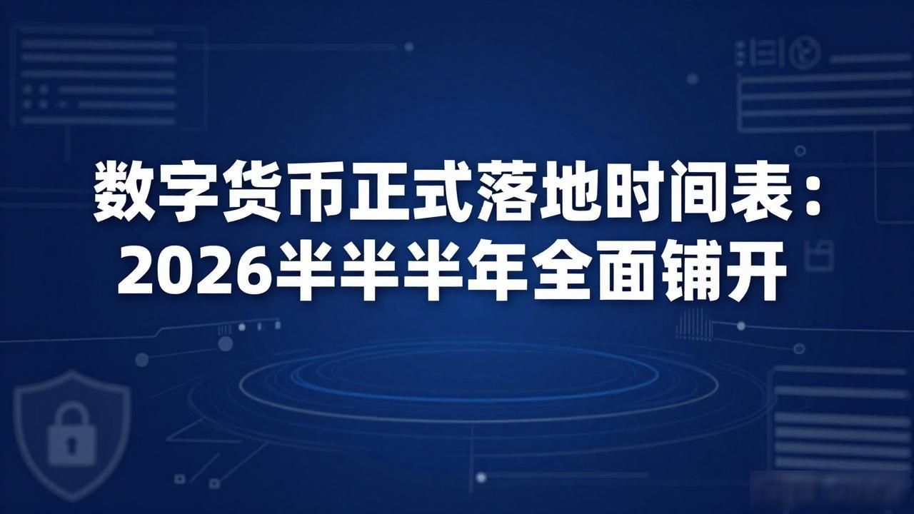 数字货币什么时间开通_数字人民币安全性_数字人民币全面推广