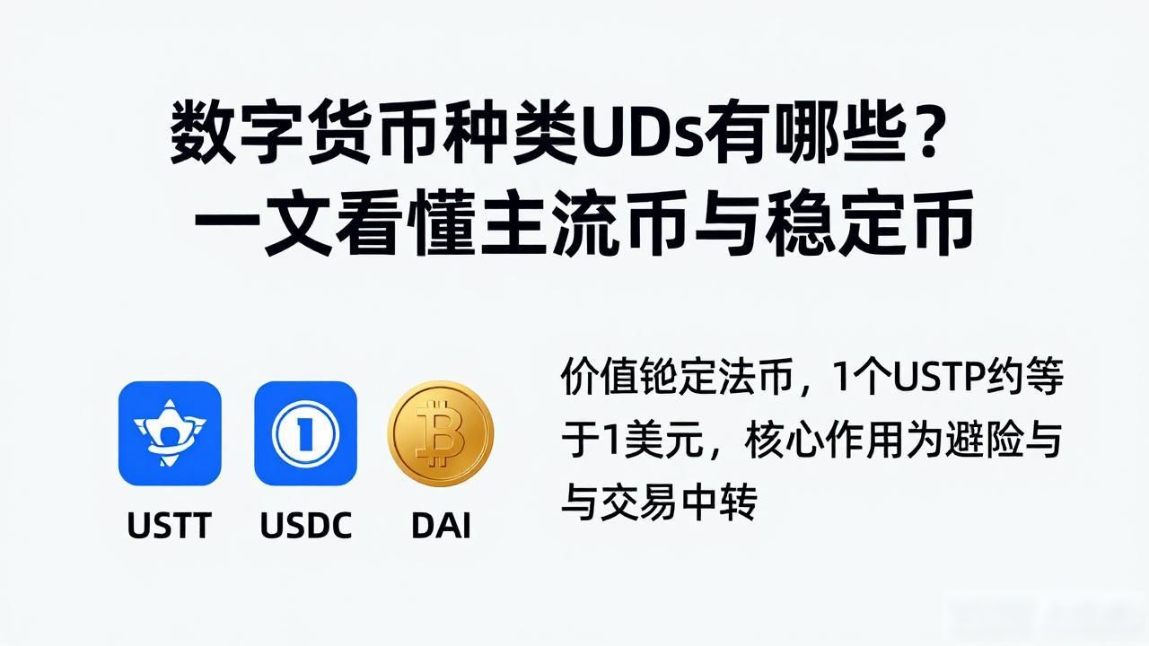 数字货币分类及特点_数字货币种类_数字货币种类UDs