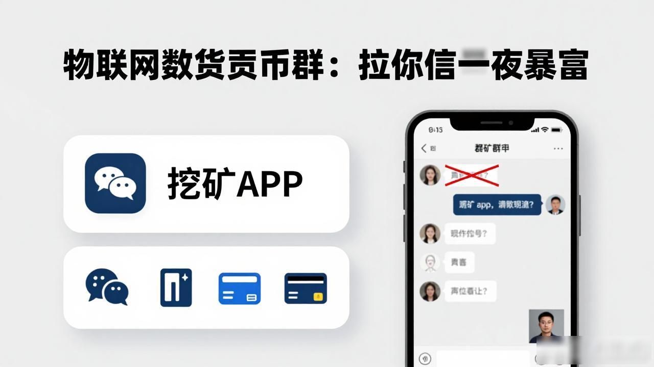 微信群拉人头投资陷阱_物联网数字货币群骗局_物联网数字货币骗局